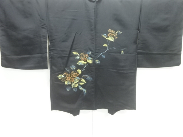 JAPANESE HAORI / URUSHI / WOVEN BRANCH FLOWER